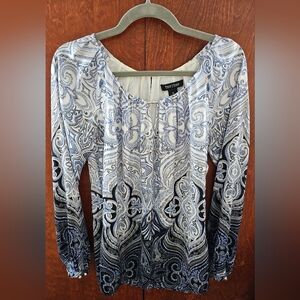 White House Black Market silky blouse